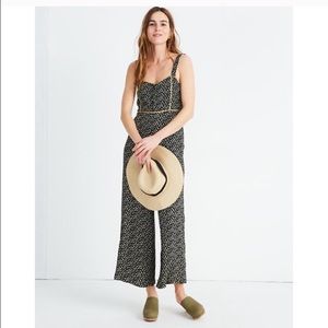 Madewell Playground Posies Floral Jumpsuit